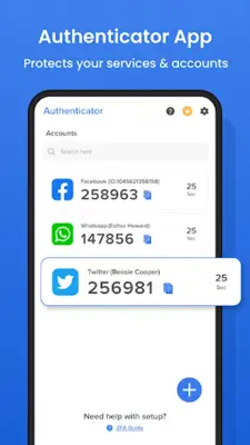 Authentication App android App screenshot 7